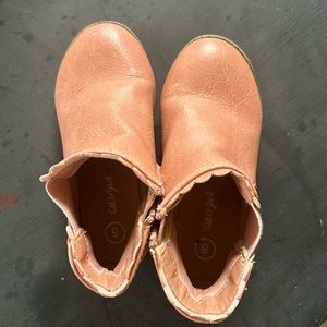 Cat & Jack. Pink boots for toddlers size 8.